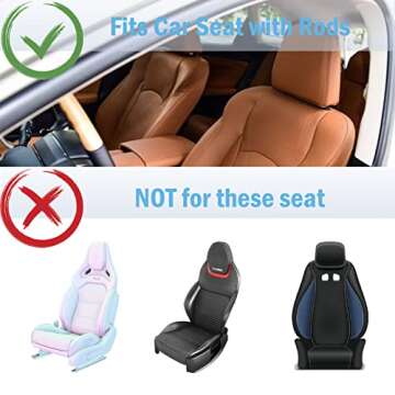 VRBFF Car Backseat Tray - Foldable Desk for Travel