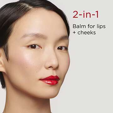 CLARINS 2-In-1 Lip Balm & Cheek Color for Natural Glow