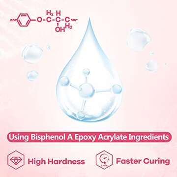 YIEHO UV Resin 100g - Upgraded Crystal Clear Hard Type for Jewelry Crafting