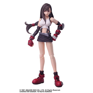 Square Enix Final Fantasy VII: Tifa Lockhart Bring Arts Action Figure, 5.35 inch