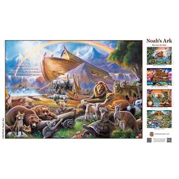 MasterPieces Noah's Ark 550 Piece Jigsaw Puzzle for Families