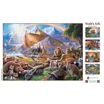 MasterPieces Noah's Ark 550 Piece Jigsaw Puzzle for Families