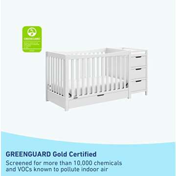 Graco Remi Convertible Crib & Changer For All Ages