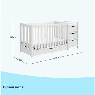 Graco Remi Convertible Crib & Changer For All Ages