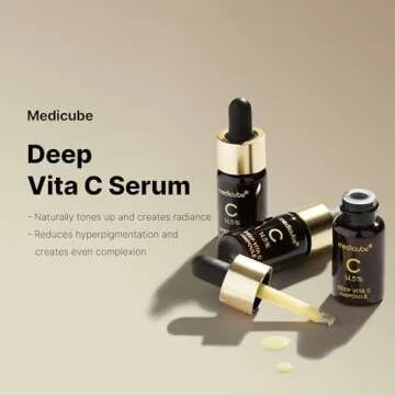 Medicube Deep Vita C Serum 14.5% Vitamin C for Radiant Skin