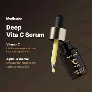 Medicube Deep Vita C Serum 14.5% Vitamin C for Radiant Skin