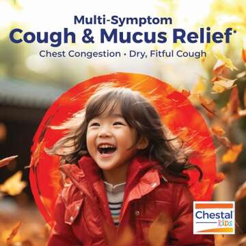 Boiron Chestal Honey Children's Cough Syrup for Nasal and Chest Congestion, Runny Nose, and Sore Thr...