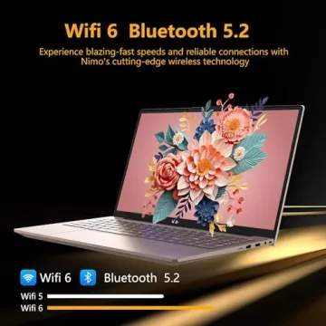 NIMO 15.6 FHD Student Laptop, 16GB RAM, 1TB SSD, Intel Pentium Quad-Core N100(Beat to i3-1115G4, Up to 3.4GHz), 2 Years Warranty, Backlit Keyboard, Fingerprint, Win 11, Rose Gold