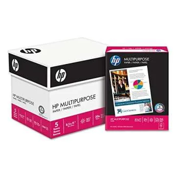 HP MultiPurpose 20lb Printer Paper | 5 Ream Case | Made in USA