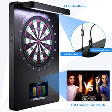 Willdarts Electronic Dart Board with Touch Screen and Global Network