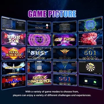 Willdarts Electronic Dart Board with Touch Screen and Global Network