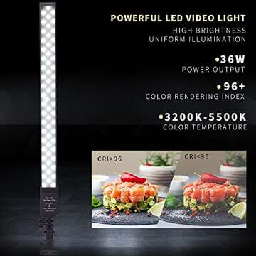 GIJUANRING LED Photography Light for Professional Use