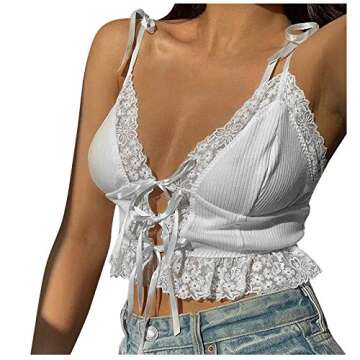 Stylish Womens Tops with Lace Tie Design for All Occasions