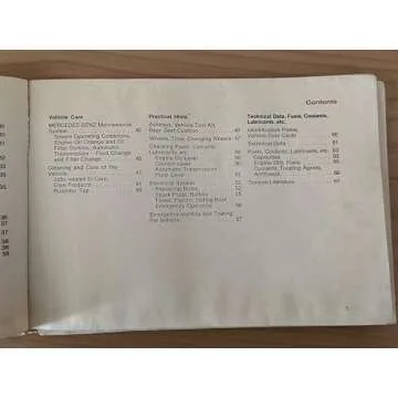Mercedes 450 SL/SLC Owners Manual Reprint 1974-1976