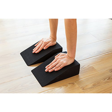 StrongTek Yoga Wedge Blocks - Comfort & Support for Fitness