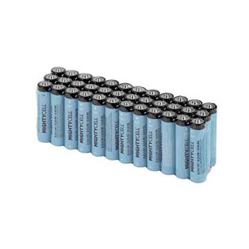 MightyCell Alkaline AAA Battery Multipack, 36 Count