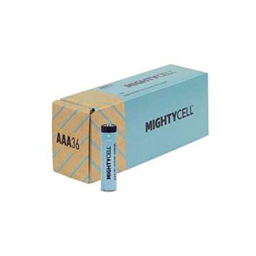 MightyCell Alkaline AAA Battery Multipack, 36 Count