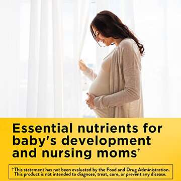 Nature Made Postnatal Multivitamin + DHA 200 mg, Postnatal Vitamins for Breastfeeding Moms & Babies,...