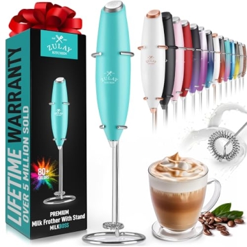 Zulay Powerful Milk Frother for Lattes and More