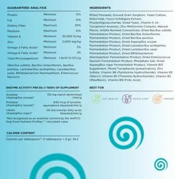 Dinovite Probiotic Supplement for Dogs - Omega 3 Benefits