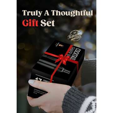 KITESSENSU Cocktail Shaker Set for Perfect Mixing