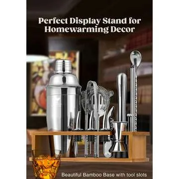 KITESSENSU Cocktail Shaker Set for Perfect Mixing