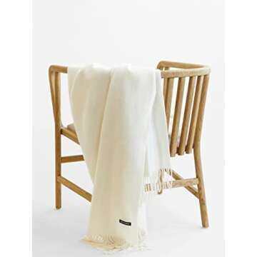 State Cashmere Ultra Soft Accent Blanket - 100% Pure Cashmere