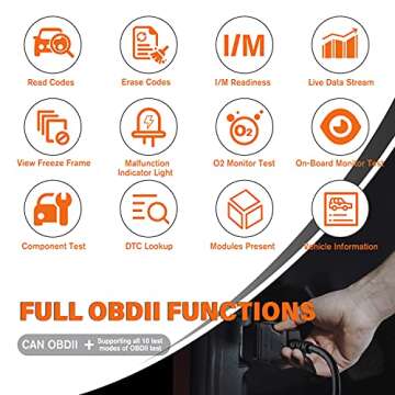 Autel MaxiLink ML629 Automotive OBD2 Scanner, 2025 Newer Model Upgraded of AL619, ML619, Car Code Reader Check Engine ABS SRS Transmission Diagnostic Scan Tool with Auto VIN, Ready Test, DTC Lookup