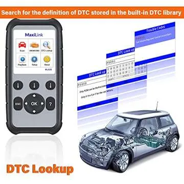 Autel MaxiLink ML629 Automotive OBD2 Scanner, 2025 Newer Model Upgraded of AL619, ML619, Car Code Reader Check Engine ABS SRS Transmission Diagnostic Scan Tool with Auto VIN, Ready Test, DTC Lookup