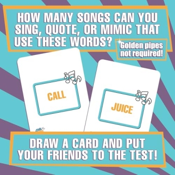 Song Survivor: Ultimate Music Party Card Game for Ages 13+