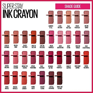 Maybelline Super Stay Ink Crayon for Long-lasting Lips