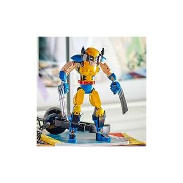 LEGO Marvel Wolverine Construction Figure 76257 Buildable Marvel Action Figure, Fully Jointed Marvel...