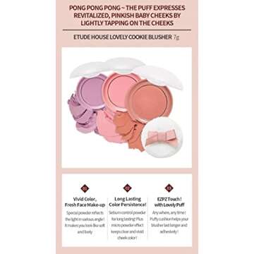 Etude House Lovely Cookie Blusher (# OR201_Apricot Peach Mousse)