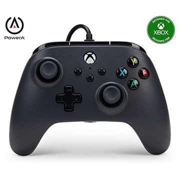 PowerA Wired Controller For Xbox Series X|S - Black for Ultimate Gaming