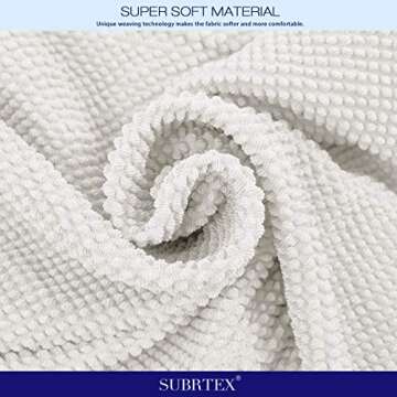 SUBRTEX Stretch Dining Chair Covers Set of 4 for Protection