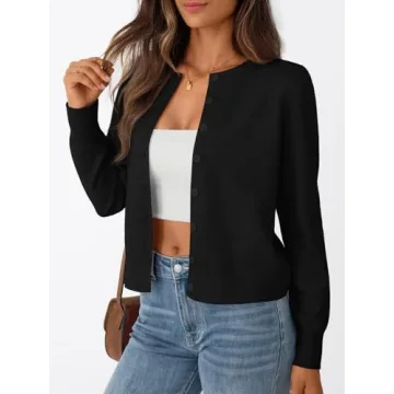 Trendy Queen Women’s Lightweight Cardigan Sweater for Fall