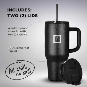 IRON FLASK Insulated Mug Leak-Proof Hot Cold Drink Travel