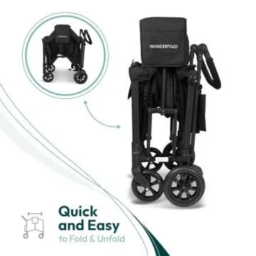 WONDERFOLD W2 Original Stroller Wagon for Kids