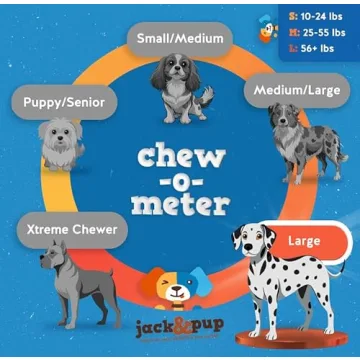 Jack & Pup Jumbo Bully Sticks for Aggressive Chewers