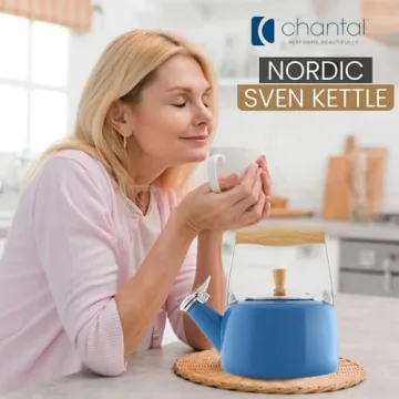Chantal SVEN Whistling Teakettle - Elegant Blue Design