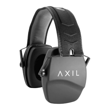 Axil TrackR Passive Tactical Headmuffs Hearing Protection