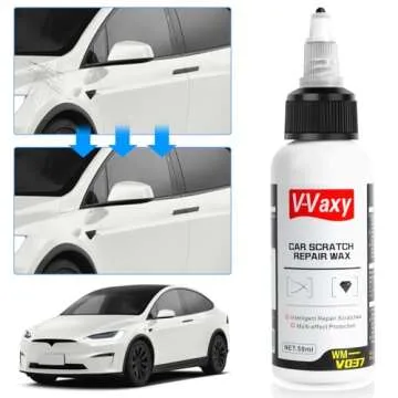 V-Vaxy Car Scratch Repair Wax,Car Buff Out Scratch, Car Paint Scratch Repair, Intelligent Repair Scr...