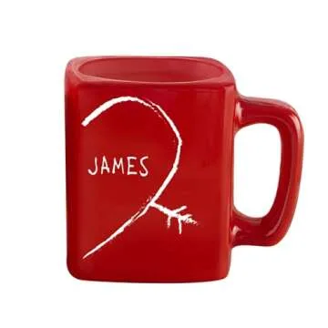 Let's Make Memories Personalized Mug Set - For Valentines Day - For Couples - For Anniversary - For Wedding - Ceramic - Set of 2 - Square - Half Heart Design