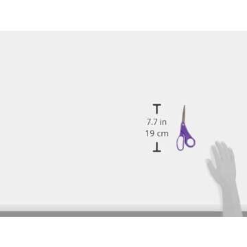 Fiskars 97047397J Beginner Sewing Scissors for Kids, 7-Inches