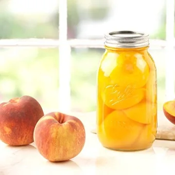 Ball Mason 8oz Quilted Jelly Jars - Perfect for Canning