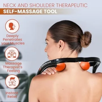 Gideon Neck and Shoulder Therapeutic Self-Massage Tool