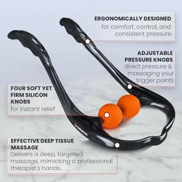 Gideon Neck and Shoulder Therapeutic Self-Massage Tool