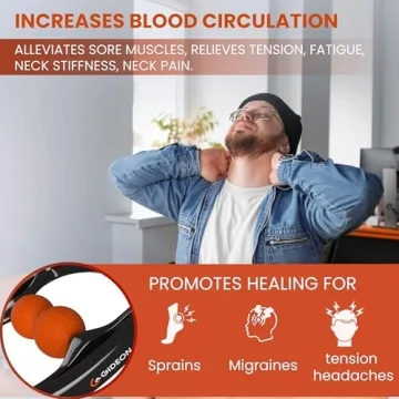 Gideon Neck and Shoulder Therapeutic Self-Massage Tool