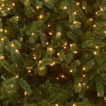6.5ft Pre-Lit Feel Real Douglas Fir Christmas Tree
