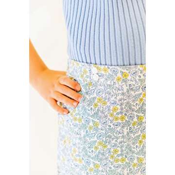 Hope & Henry Girls' Pull-On Woven Skort